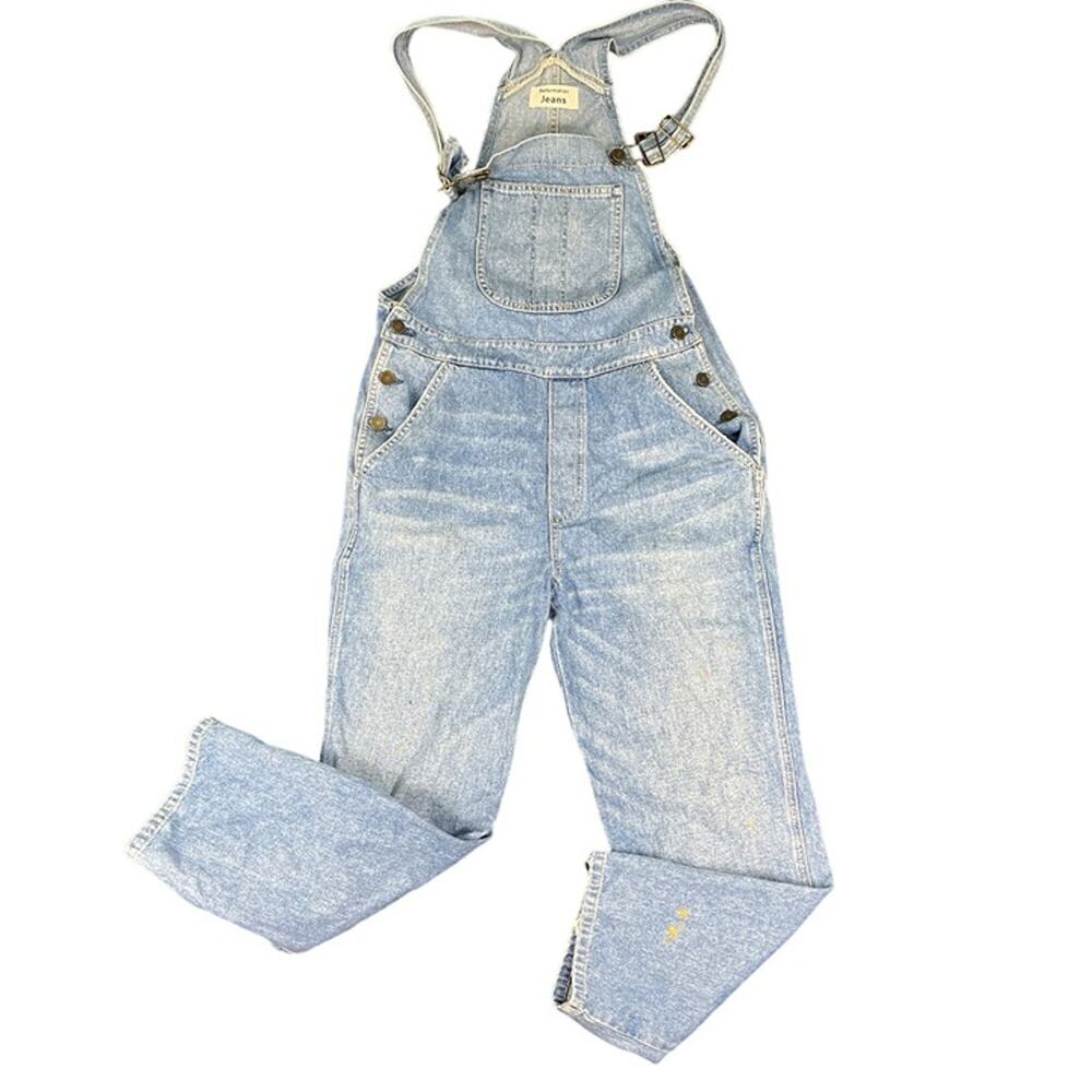 Womens Reformation Smith Denim Overalls Bristol Sz 2 Overalls Y2k Cowgirl